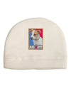 Adopt Cute Puppy Cat Adoption Adult Fleece Beanie Cap Hat-Beanie-TooLoud-White-One-Size-Fits-Most-Davson Sales