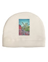 CO Cliffside Tree Adult Fleece Beanie Cap Hat-Beanie-TooLoud-White-One-Size-Fits-Most-Davson Sales