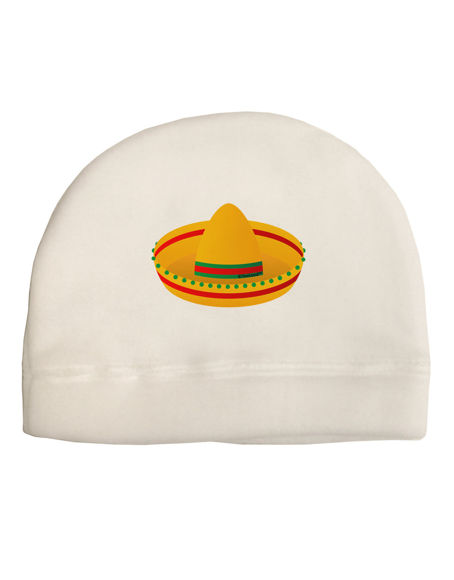 Sombrero Design Child Fleece Beanie Cap Hat by TooLoud-Beanie-TooLoud-White-One-Size-Fits-Most-Davson Sales