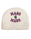 Masc 4 Masc College Stud Adult Fleece Beanie Cap Hat by-Beanie-TooLoud-White-One-Size-Fits-Most-Davson Sales