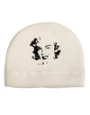Marilyn Monroe Cutout Design Child Fleece Beanie Cap Hat by TooLoud