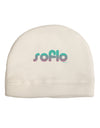 SoFlo - South Beach Style Design Adult Fleece Beanie Cap Hat by TooLoud-Beanie-TooLoud-White-One-Size-Fits-Most-Davson Sales