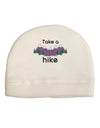 Take a Hike Adult Fleece Beanie Cap Hat-Beanie-TooLoud-White-One-Size-Fits-Most-Davson Sales