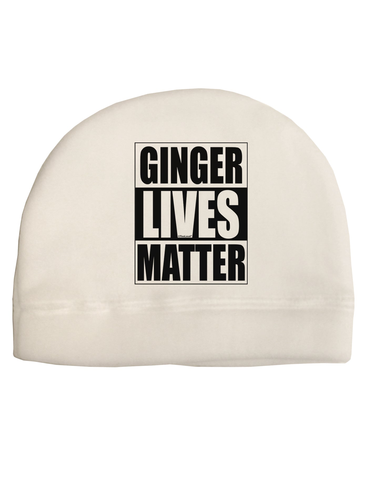 Ginger Lives Matter Adult Fleece Beanie Cap Hat by TooLoud-TooLoud-White-One-Size-Fits-Most-Davson Sales
