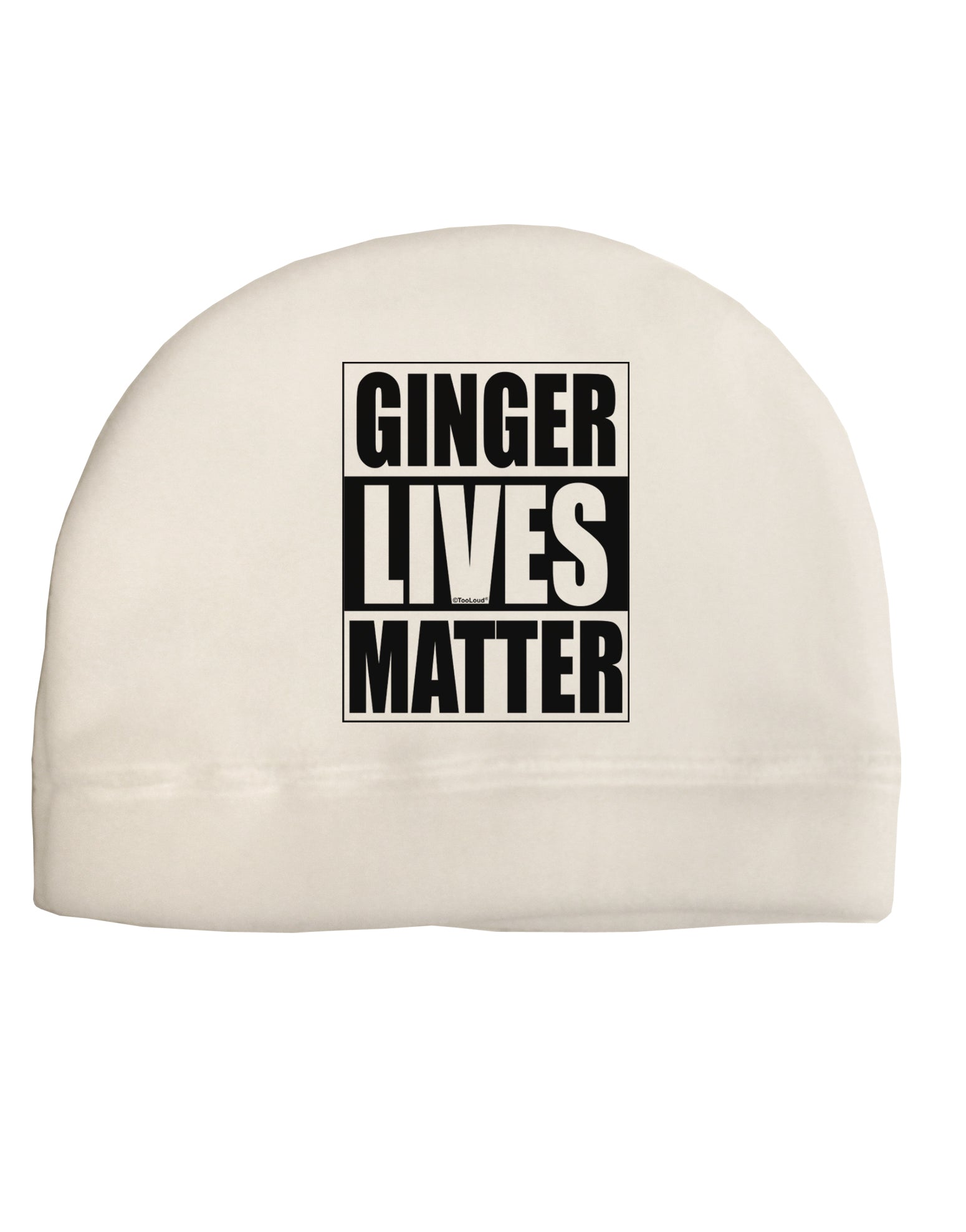 Ginger Lives Matter Adult Fleece Beanie Cap Hat by TooLoud-TooLoud-White-One-Size-Fits-Most-Davson Sales