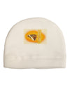 Watercolor Owl Moth Adult Fleece Beanie Cap Hat-Beanie-TooLoud-White-One-Size-Fits-Most-Davson Sales