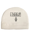Ethereum with logo Child Fleece Beanie Cap Hat-Beanie-TooLoud-White-One-Size-Fits-Most-Davson Sales