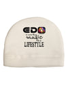 EDM - A Lifestyle Adult Fleece Beanie Cap Hat-Beanie-TooLoud-White-One-Size-Fits-Most-Davson Sales