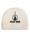 Bass Mom - Mother's Day Design Adult Fleece Beanie Cap Hat-Beanie-TooLoud-White-One-Size-Fits-Most-Davson Sales