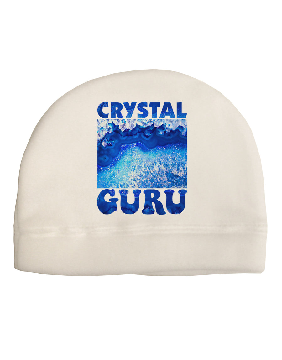 Crystal Guru Adult Fleece Beanie Cap Hat-Beanie-TooLoud-White-One-Size-Fits-Most-Davson Sales