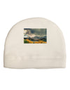 Colorado Mountain Scene Photo Adult Fleece Beanie Cap Hat-Beanie-TooLoud-White-One-Size-Fits-Most-Davson Sales