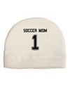 Soccer Mom Jersey Adult Fleece Beanie Cap Hat-Beanie-TooLoud-White-One-Size-Fits-Most-Davson Sales