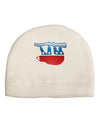 Sloth Political Party Symbol Adult Fleece Beanie Cap Hat-Beanie-TooLoud-White-One-Size-Fits-Most-Davson Sales