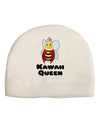 Kawaii Queen Queen Bee Adult Fleece Beanie Cap Hat-Beanie-TooLoud-White-One-Size-Fits-Most-Davson Sales