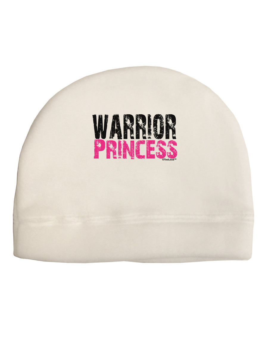 Warrior Princess Pink Adult Fleece Beanie Cap Hat-Beanie-TooLoud-White-One-Size-Fits-Most-Davson Sales