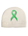 Celiac Disease Awareness Ribbon - Light Green Child Fleece Beanie Cap Hat-Beanie-TooLoud-White-One-Size-Fits-Most-Davson Sales