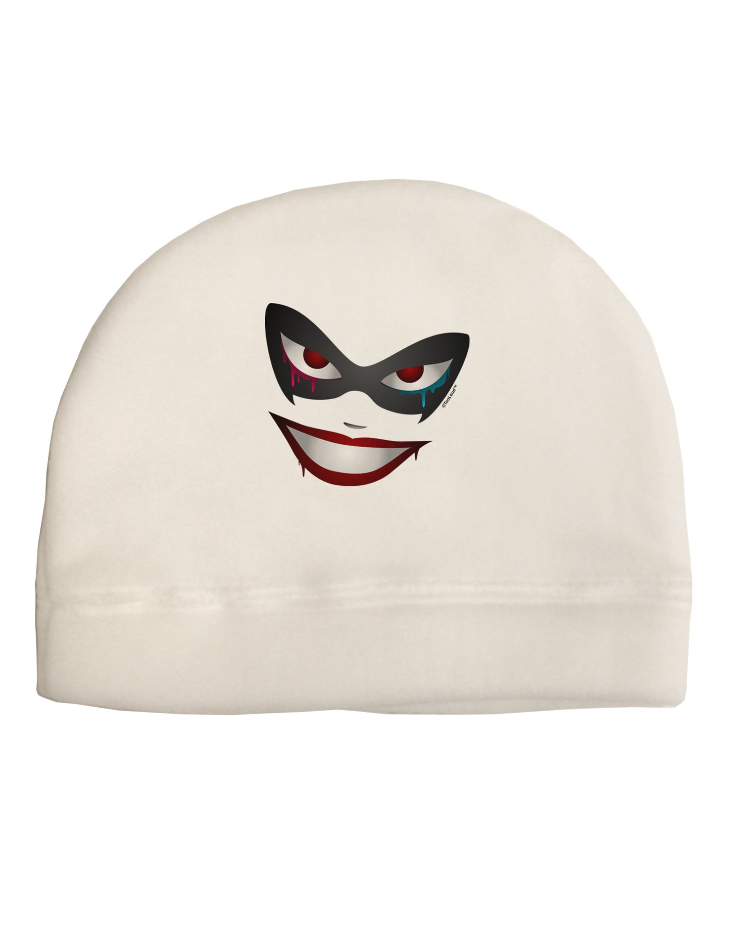 Lil Monster Mask Adult Fleece Beanie Cap Hat-Beanie-TooLoud-White-One-Size-Fits-Most-Davson Sales