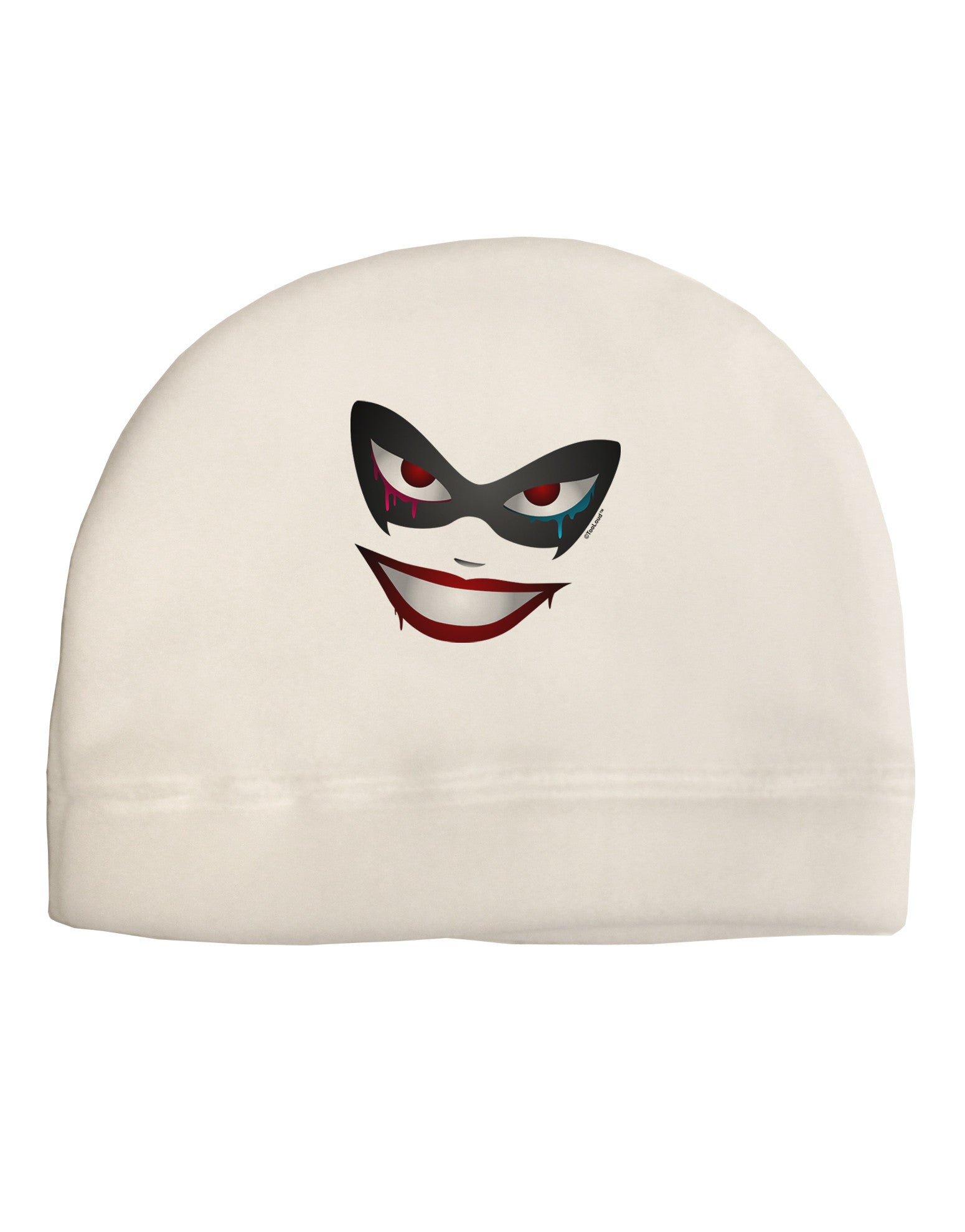 Lil Monster Mask Adult Fleece Beanie Cap Hat-Beanie-TooLoud-White-One-Size-Fits-Most-Davson Sales