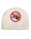 No Lionfish Adult Fleece Beanie Cap Hat-Beanie-TooLoud-White-One-Size-Fits-Most-Davson Sales