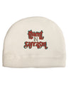 Fluent in Sarcasm Adult Fleece Beanie Cap Hat-Beanie-TooLoud-White-One-Size-Fits-Most-Davson Sales