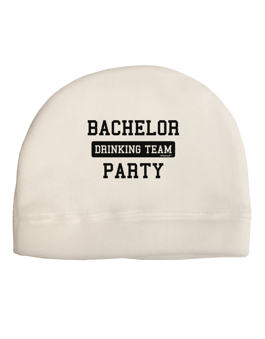 Bachelor Party Drinking Team Child Fleece Beanie Cap Hat-Beanie-TooLoud-White-One-Size-Fits-Most-Davson Sales