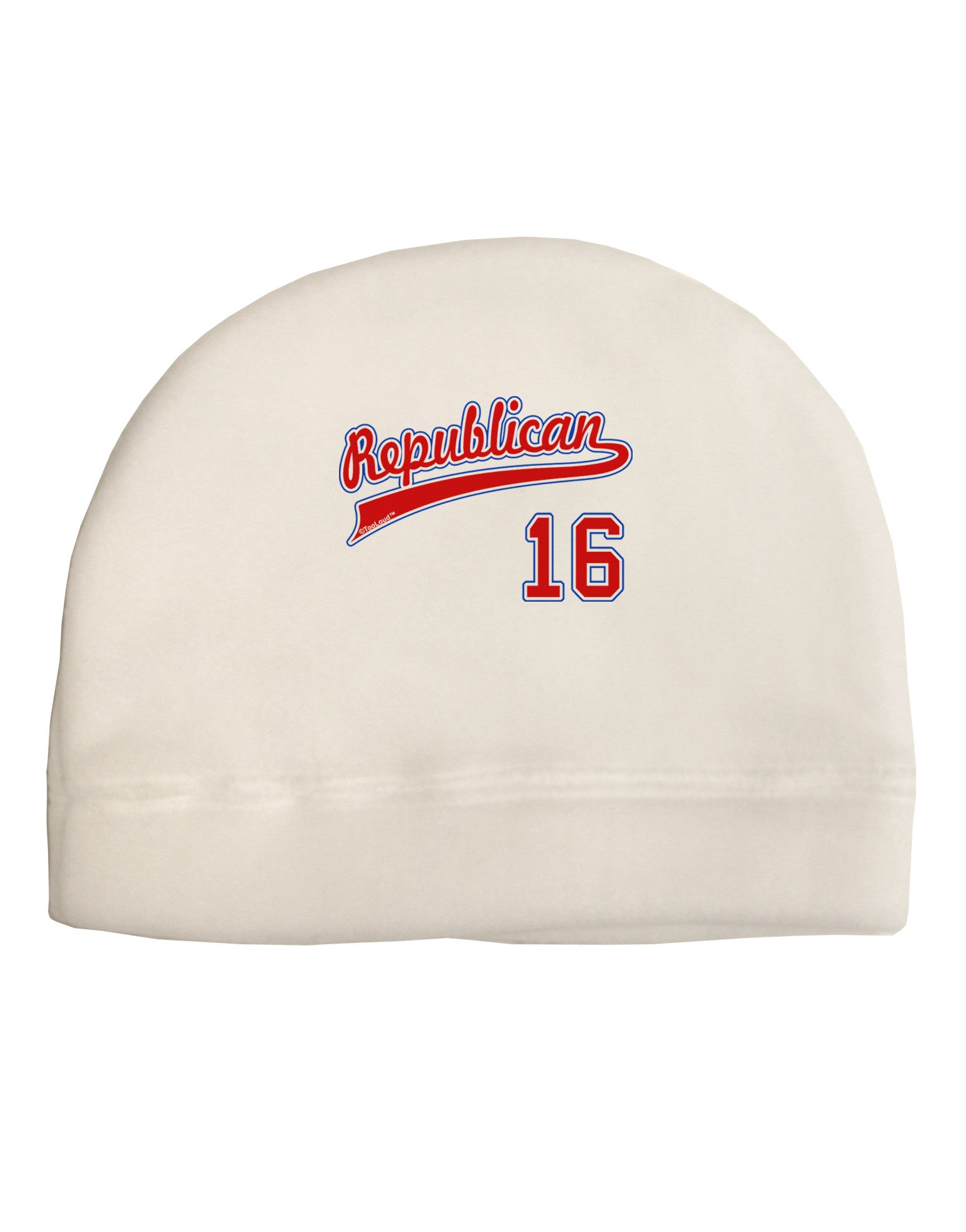 Republican Jersey 16 Adult Fleece Beanie Cap Hat-Beanie-TooLoud-White-One-Size-Fits-Most-Davson Sales