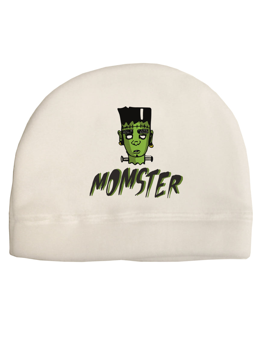 Momster Frankenstein Adult Fleece Beanie Cap Hat-Beanie-TooLoud-White-One-Size-Fits-Most-Davson Sales