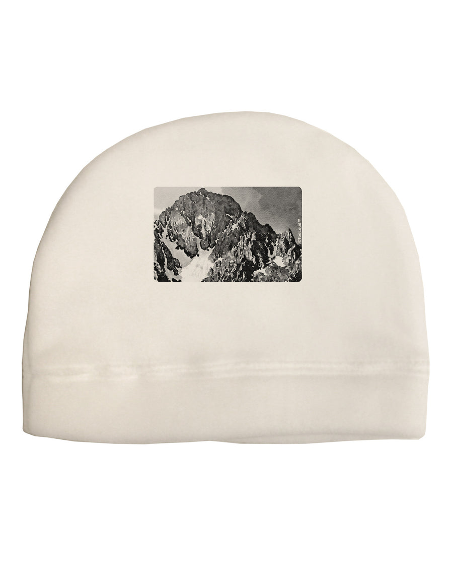 San Juan Mountain Range CO 2 Child Fleece Beanie Cap Hat-Beanie-TooLoud-White-One-Size-Fits-Most-Davson Sales