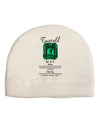 Birthstone Emerald Adult Fleece Beanie Cap Hat-Beanie-TooLoud-White-One-Size-Fits-Most-Davson Sales