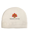 Thanksgiving Cooking Team - Turkey Adult Fleece Beanie Cap Hat by TooLoud-Beanie-TooLoud-White-One-Size-Fits-Most-Davson Sales