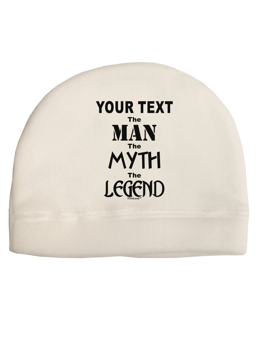 Personalized The Man The Myth The Legend Child Fleece Beanie Cap Hat by TooLoud-Beanie-TooLoud-White-One-Size-Fits-Most-Davson Sales