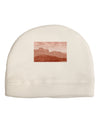 Red Planet Landscape Adult Fleece Beanie Cap Hat-Beanie-TooLoud-White-One-Size-Fits-Most-Davson Sales