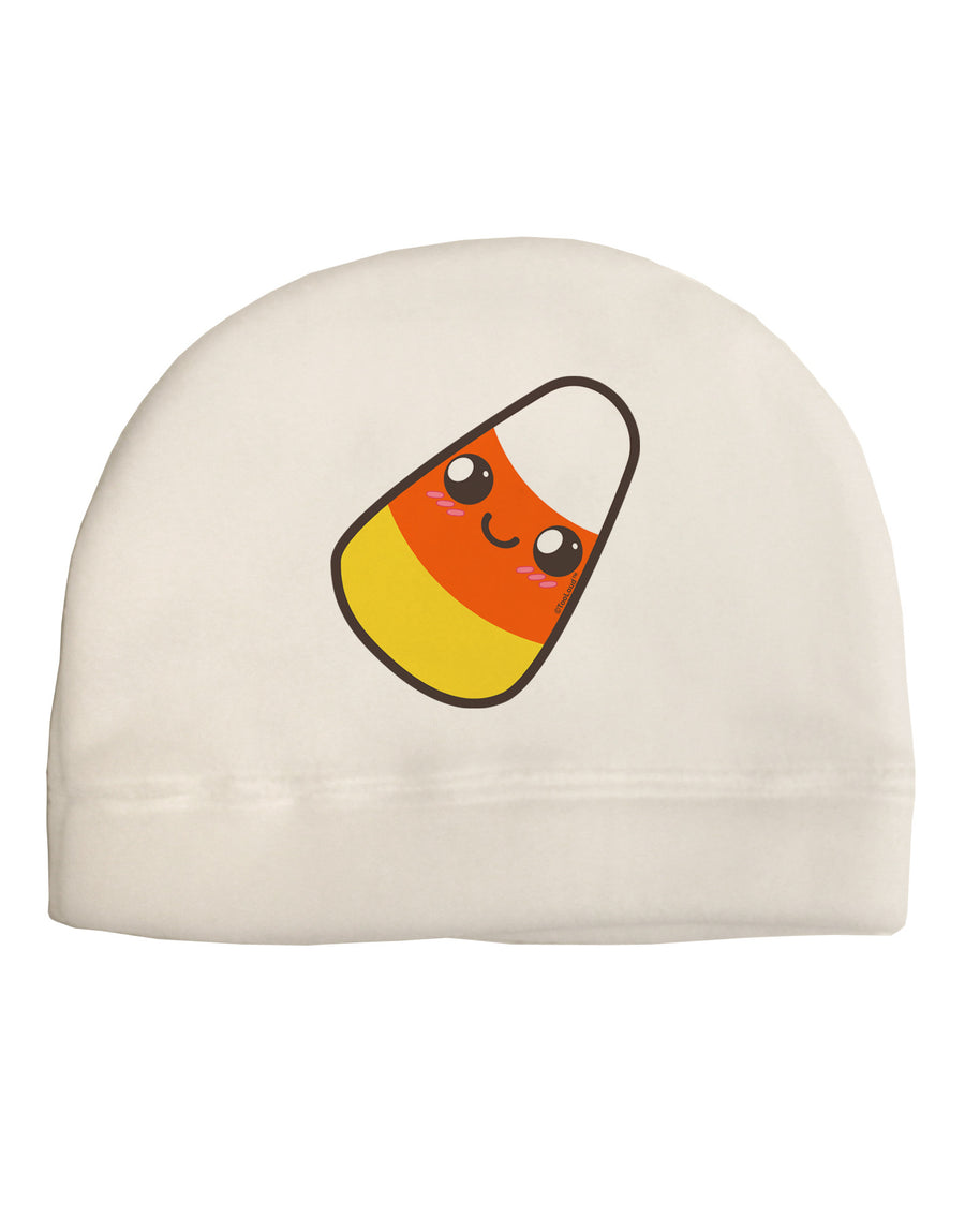 Cute Mother Candy Corn Family Halloween Adult Fleece Beanie Cap Hat-Beanie-TooLoud-White-One-Size-Fits-Most-Davson Sales