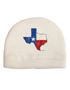 State of Texas Flag Design - Distressed Child Fleece Beanie Cap Hat-Beanie-TooLoud-White-One-Size-Fits-Most-Davson Sales