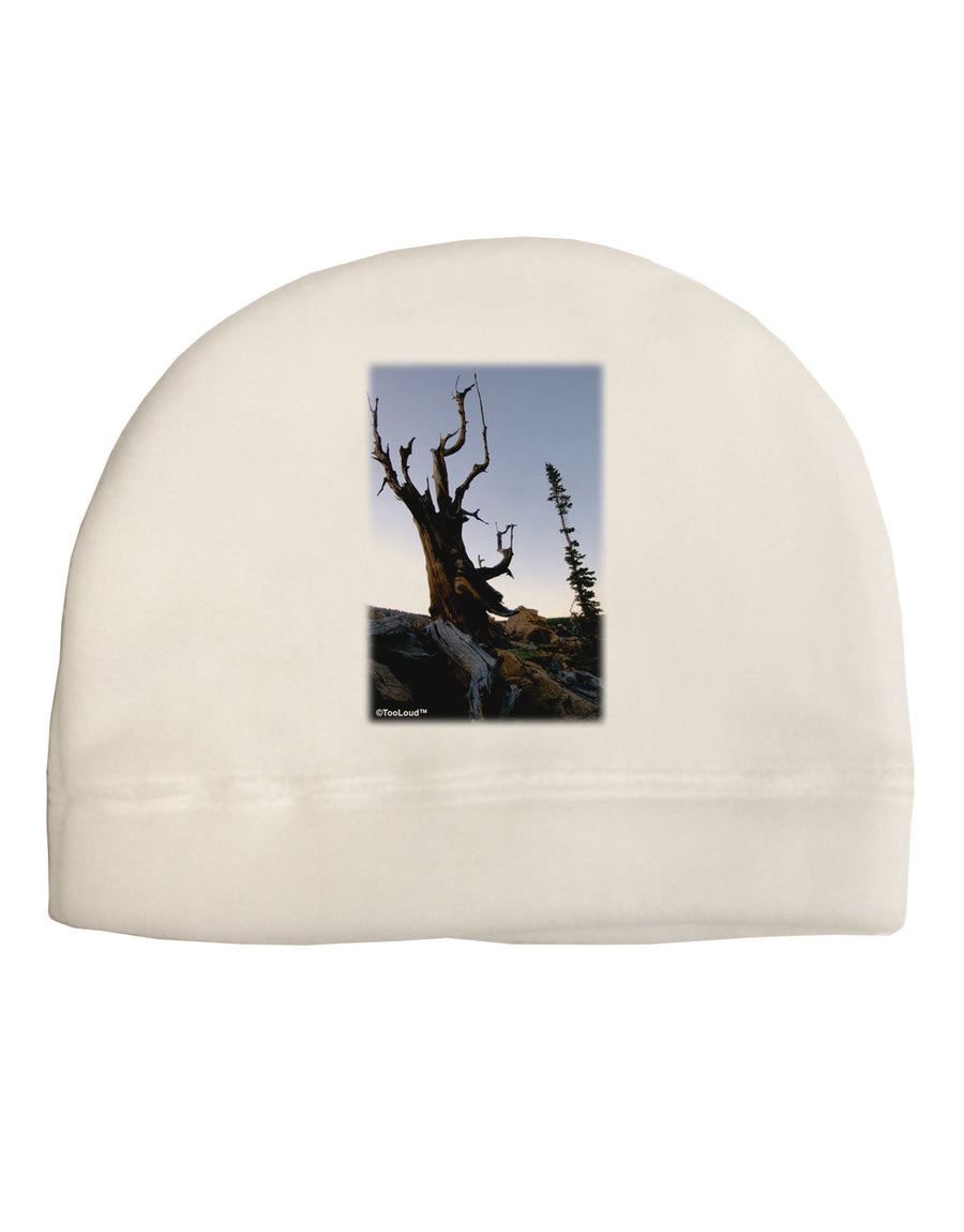 Colorado Mountain Scenery Child Fleece Beanie Cap Hat-Beanie-TooLoud-White-One-Size-Fits-Most-Davson Sales