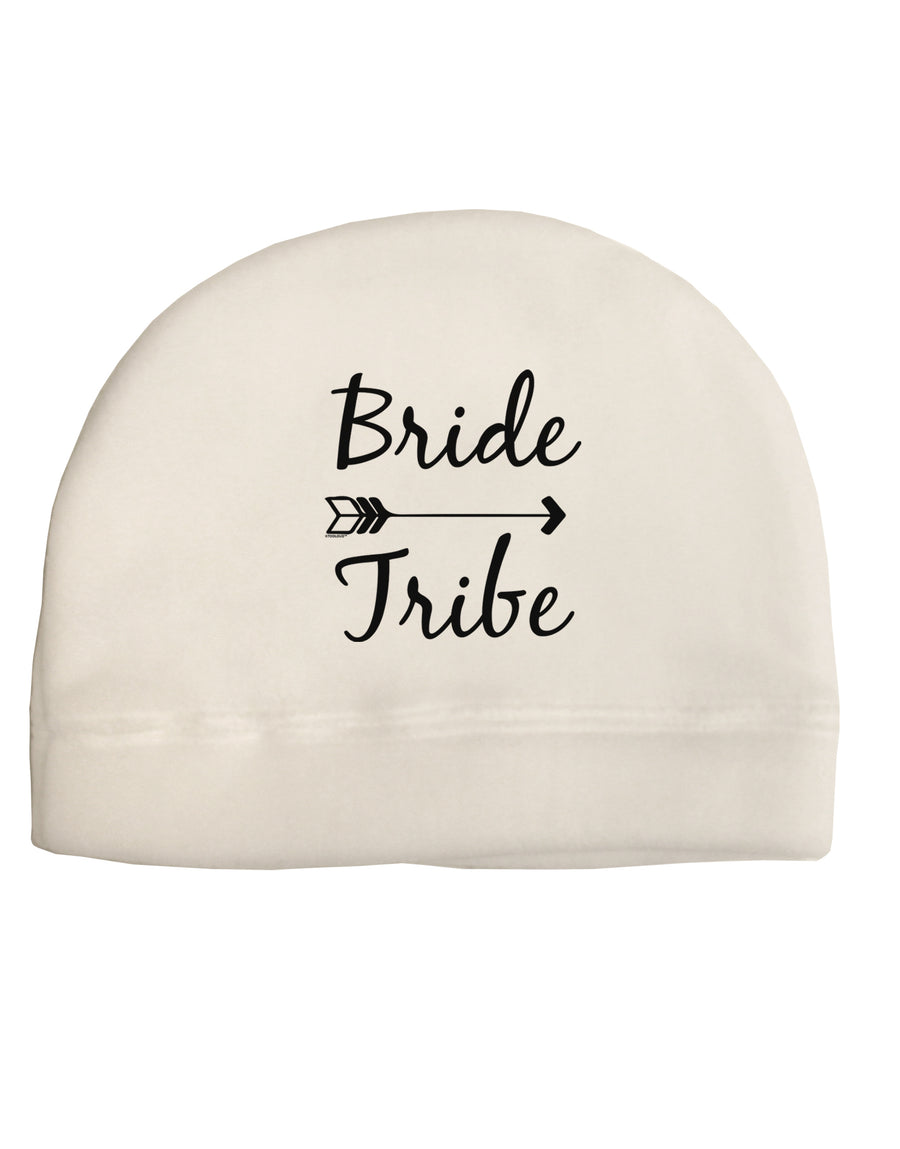 TooLoud Bride Tribe Adult Fleece Beanie Cap Hat-Beanie-TooLoud-White-One-Size-Fits-Most-Davson Sales