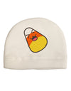 Cute Father Candy Corn Family Halloween Adult Fleece Beanie Cap Hat-Beanie-TooLoud-White-One-Size-Fits-Most-Davson Sales