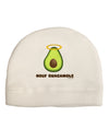 Holy Guacamole Design Adult Fleece Beanie Cap Hat by TooLoud-Beanie-TooLoud-White-One-Size-Fits-Most-Davson Sales