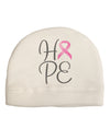 Hope - Breast Cancer Awareness Ribbon Child Fleece Beanie Cap Hat-Beanie-TooLoud-White-One-Size-Fits-Most-Davson Sales