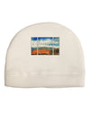 CO Beautiful View Text Adult Fleece Beanie Cap Hat-Beanie-TooLoud-White-One-Size-Fits-Most-Davson Sales