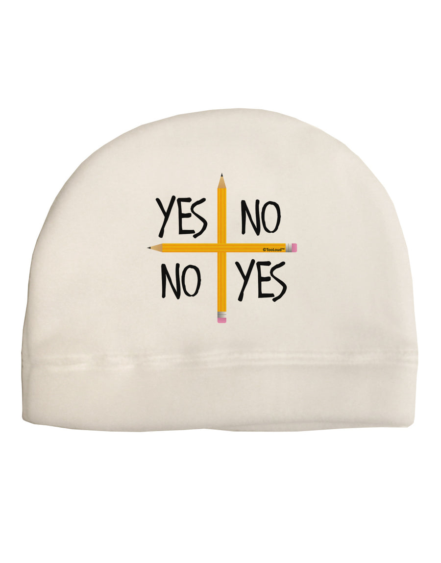 Charlie Charlie Challenge Adult Fleece Beanie Cap Hat-Beanie-TooLoud-White-One-Size-Fits-Most-Davson Sales