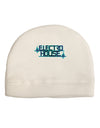 Electro House Bolt Adult Fleece Beanie Cap Hat-Beanie-TooLoud-White-One-Size-Fits-Most-Davson Sales