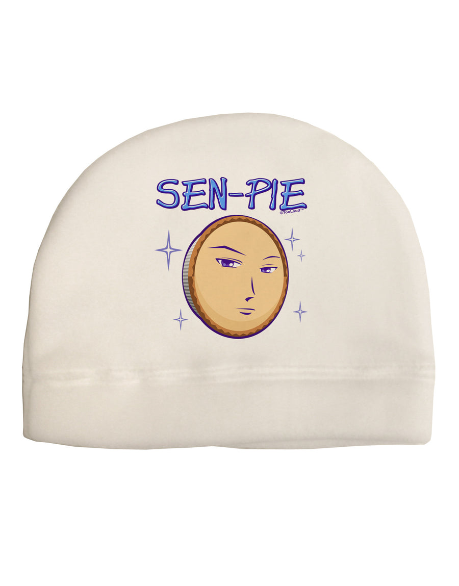 Sen-Pie Sama Kun San Chan Adult Fleece Beanie Cap Hat-Beanie-TooLoud-White-One-Size-Fits-Most-Davson Sales