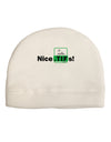 Nice Tifs Adult Fleece Beanie Cap Hat-Beanie-TooLoud-White-One-Size-Fits-Most-Davson Sales