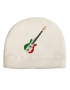 Mexican Flag Guitar Design Child Fleece Beanie Cap Hat by TooLoud
