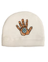 Cardano Hero Hand Adult Fleece Beanie Cap Hat-Beanie-TooLoud-White-One-Size-Fits-Most-Davson Sales