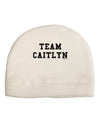 Team Caitlyn Child Fleece Beanie Cap Hat-Beanie-TooLoud-White-One-Size-Fits-Most-Davson Sales