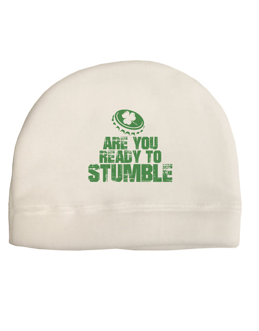 Are You Ready To Stumble Funny Adult Fleece Beanie Cap Hat by TooLoud-TooLoud-White-One-Size-Fits-Most-Davson Sales