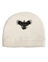 Crows Before Hoes Design Child Fleece Beanie Cap Hat by TooLoud-Beanie-TooLoud-White-One-Size-Fits-Most-Davson Sales