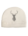 Majestic Stag Distressed Adult Fleece Beanie Cap Hat-Beanie-TooLoud-White-One-Size-Fits-Most-Davson Sales